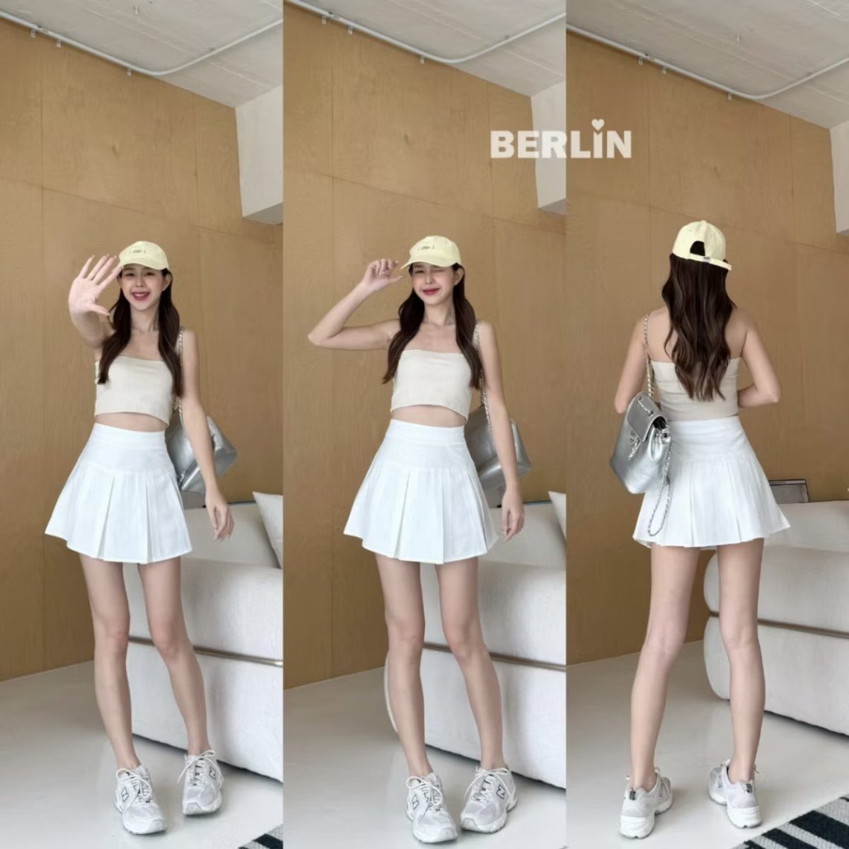 yunaallinus's tweet photo. ส่งต่อ Berlin กระโปรงเทนนิสเอวสูง ไซส์ s เอว 25.5 สะโพก 35 ยาว 15 สีขาว/ดำ/น้ำตาล ใส่ไปครั้งเดียว ตัวละ 130 บาท ส่งฟรี #กระโปรง #กระโปรงเทนนิส #เสื้อผ้ามือ2 #เสื้อผ้ามือสองราคาถูก #ส่งต่อเสื้อผ้ามือสอง #โล๊ะตู้ #โล๊ะตู้เสื้อผ้า #โล๊ะตู้เสื้อผ้ามือ2 #โล๊ะตู้เสื้อผ้ามือสอง https://t.co/U7OsvH5FjI