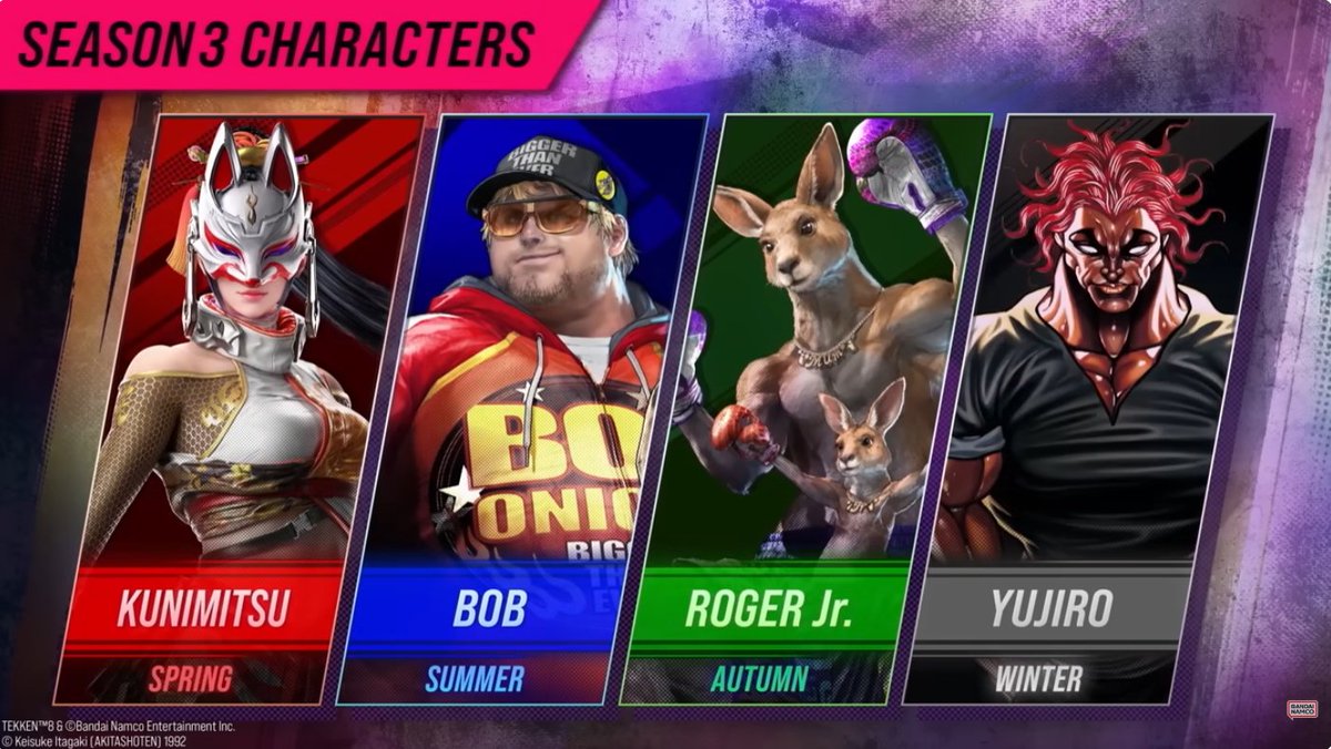 Foxxy1One's tweet photo. Yujiro is cool and all
but the one i wait is the Kangaroo https://t.co/kkuXsABjfV