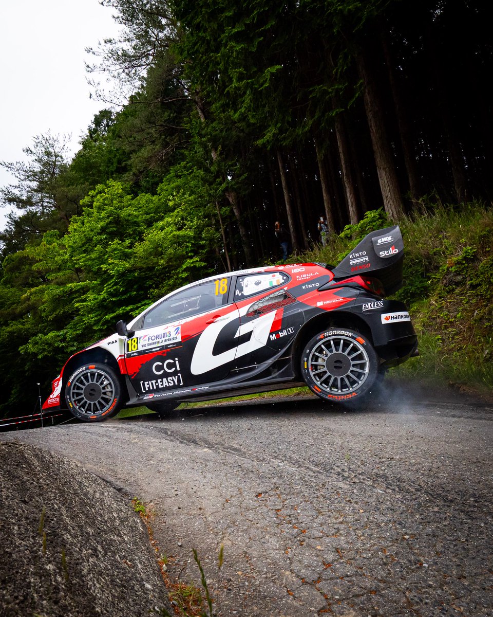 TakamotoKatsuta's tweet photo. ⏱️SS 19 Nukata 2 (20,49km)

  1. Solberg 11:45.0
🥈Katsuta +4.4🥈
  3. Ogier +5.6
  4.Evans +7.8
  5.Pajari +9.8 https://t.co/3Wfm6pwZLm