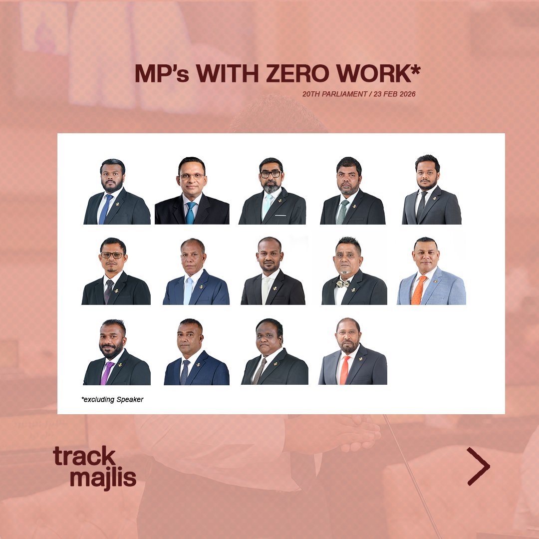 EarlJal's tweet photo. 9 ޖަހާ އިރު ފެށި ޖަލްސާ އެ ނިންމާލީ 9:05 ގައި. އިތުރު މަސައްކަތެއް ނެތުމުން.

މަސައްކަތް ކުރަން ޖެހެނީ ހަފްތާއަކު 4 ދުވަހު. އެވަރުންވެސް ދައުރެއްގައި ބާއްވަން ޖެހޭ އަދަދަށް ޖަލްސާ ނުބާއްވާ. ކޮންމެ ތިން މަހަކުން ޗުއ��ޓީއަށް.

މިތަން އެބަޖެހޭ ބަދަލުވާން! https://t.co/wuWWWu3IEq