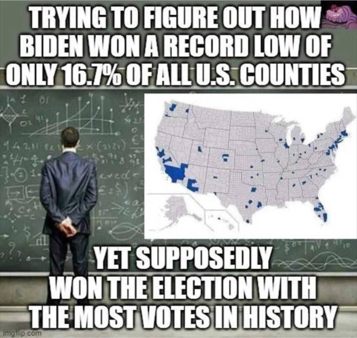deceanne's tweet photo. @TheSCIF The fraud was massive in scale with the DUMBokRATS committing #ElectionFraud in every way imaginable
So much so
It allowed them to install a dead guy! https://t.co/jzeJnbfKPo