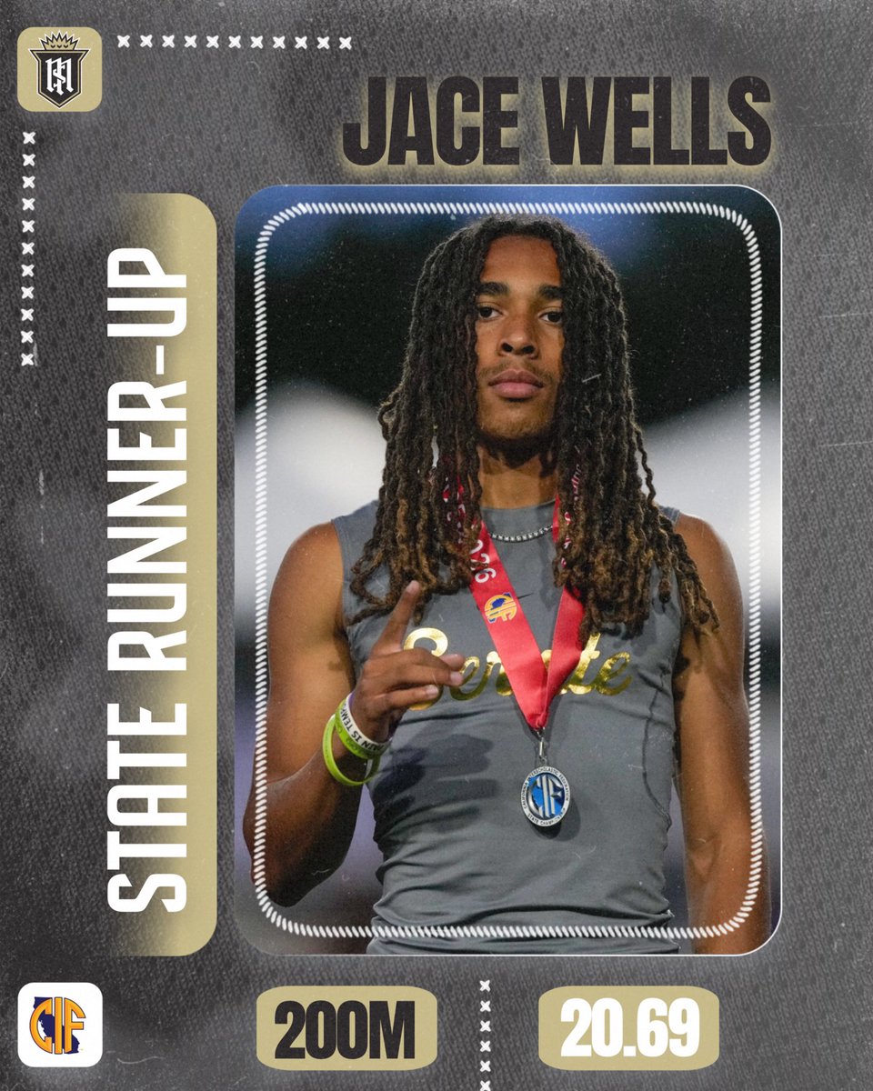 ServiteSports's tweet photo. State Placers in the 200m‼️

Your Friars finish with 3 in the top 5 at the California State Meet. 👀 

Jace Wells ➡️ 2nd 
Jorden Wells ➡️ 3rd
Benjamin Harris ➡️ 5th 

#credo #thatservitespeed #weareservite https://t.co/Dico7EiFkG