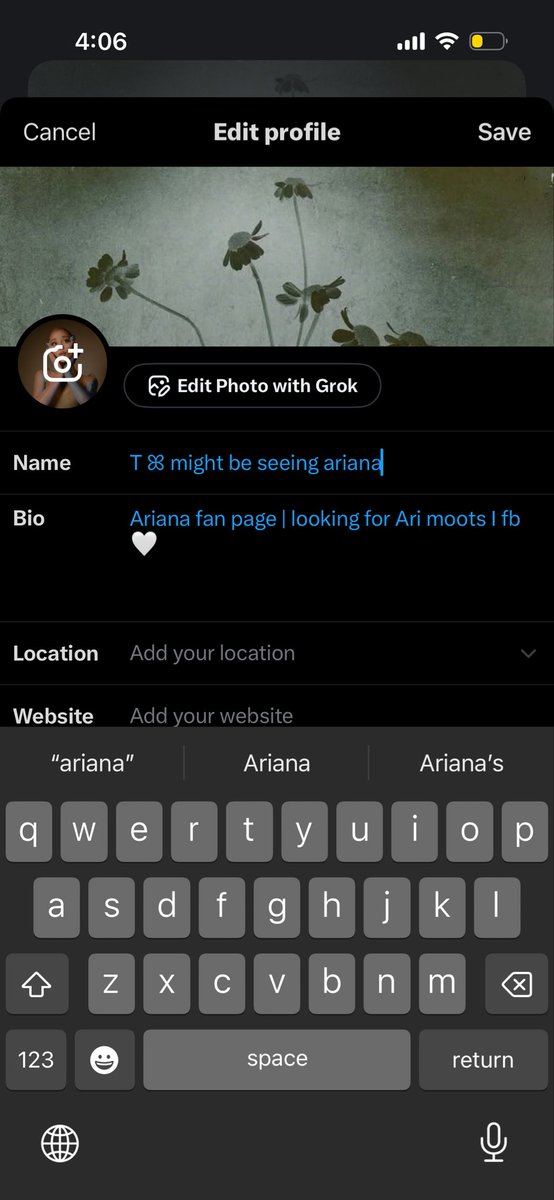 T ꕤ thought she was seeing ariana tweet media