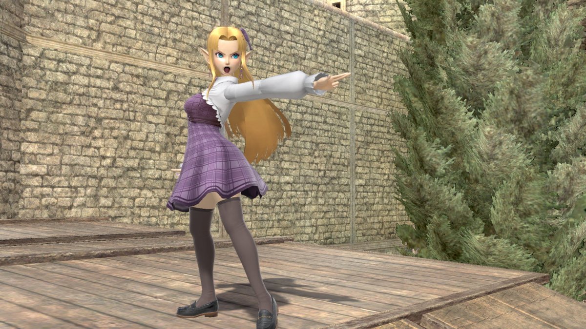 Hanxulzmods's tweet photo. Zelda (Academia) https://t.co/PVGruyQjQ2
