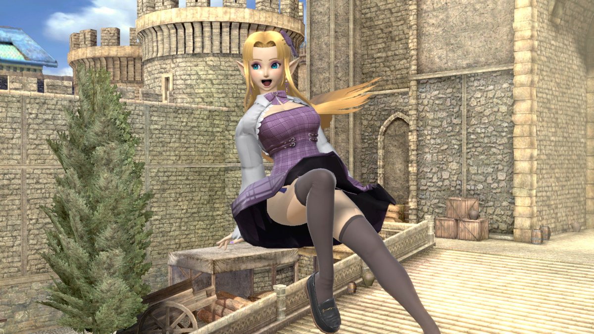 Hanxulzmods's tweet photo. Zelda (Academia) https://t.co/PVGruyQjQ2