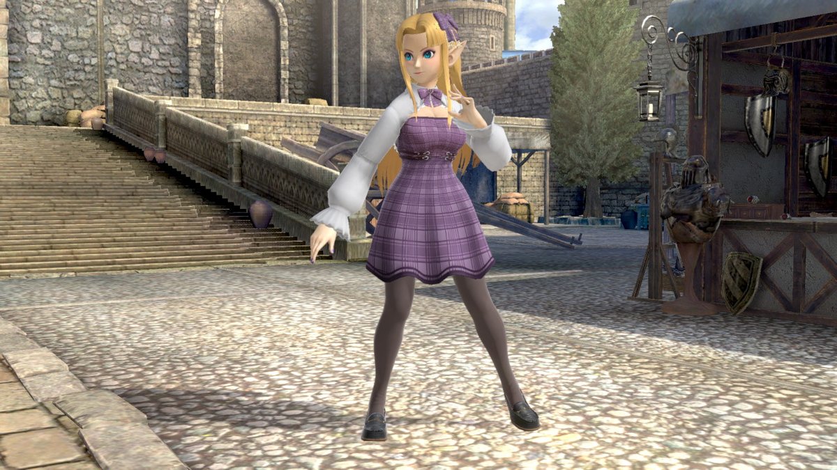 Hanxulzmods's tweet photo. Zelda (Academia) https://t.co/PVGruyQjQ2