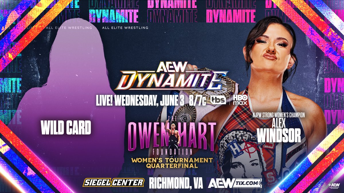 AEW's tweet photo. This Wednesday, 6/3!

AEW World Champion @The_MJF defends vs @RUSHToroBlanco, @Jet2Flyy defends his TNT Title vs former friend @SpeedballBailey, #OwenCup Qualifiers &amp; more on #AEWDynamite!

A packed night of action KICKS OFF at 8/7c LIVE on @TBSNetwork &amp; @HBOMax, THIS WEDNESDAY! https://t.co/NeTQWin1gm