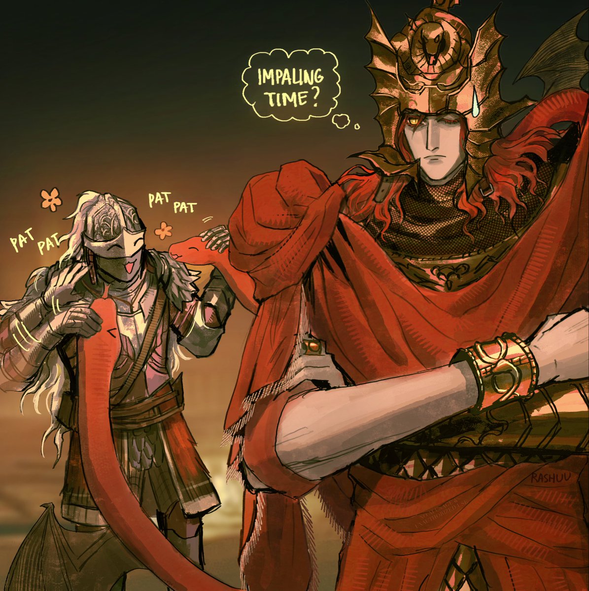 _Rashuu_'s tweet photo. Snake problem part 2 https://t.co/nNbmOoKGfb