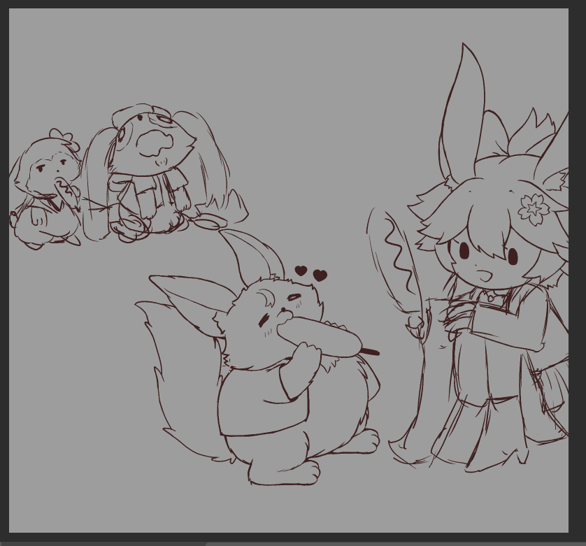 Singchronya's tweet photo. I've been making slow progress on this drawing, but something always seems to happen. I'm starting to feel unwell, so I might get sick https://t.co/mMkm3KOlEQ