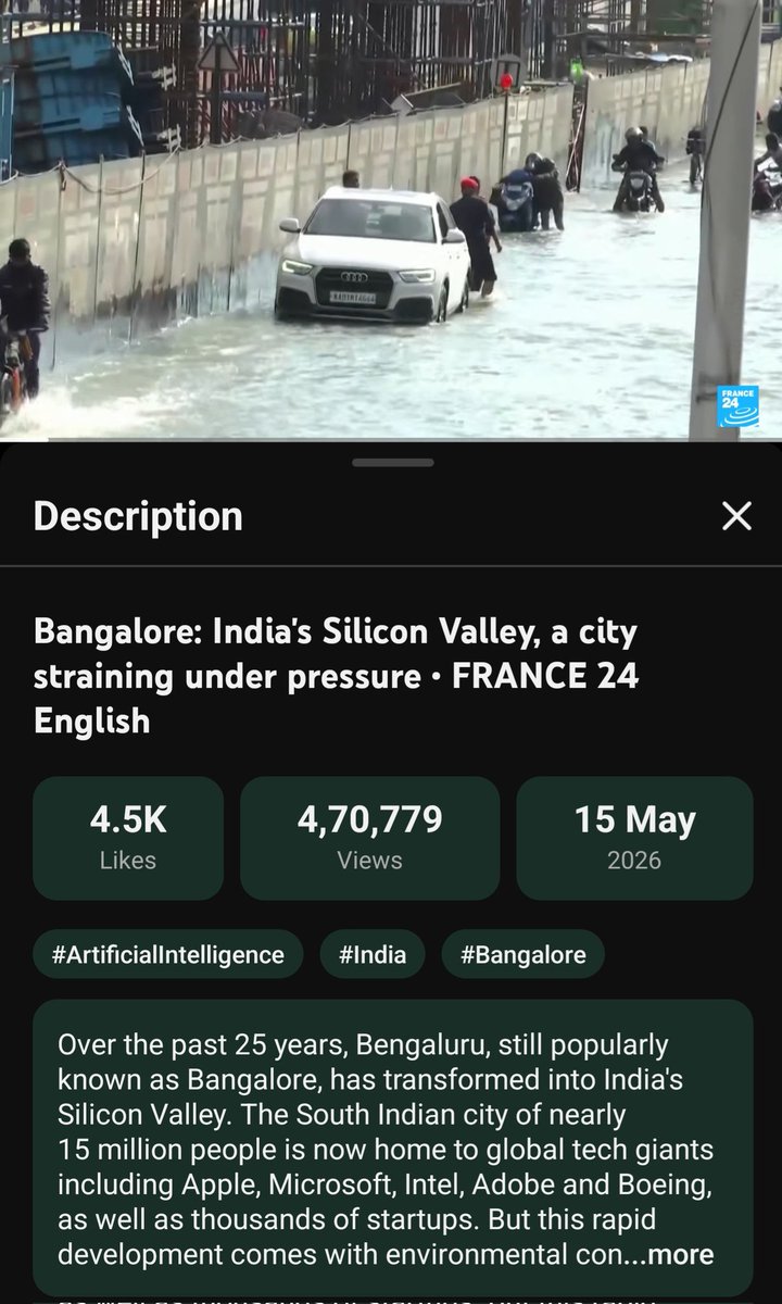 MayankSree's tweet photo. @DKShivakumar @siddaramaiah @TCGEHLOT @INCIndia I am hopeful that you will improve the reputation of #Bengaluru and help attract more companies here....Bengaluru's poor image is now broadcasted in international media 

https://t.co/9P0uIOOywA https://t.co/KL3zGkMMoY