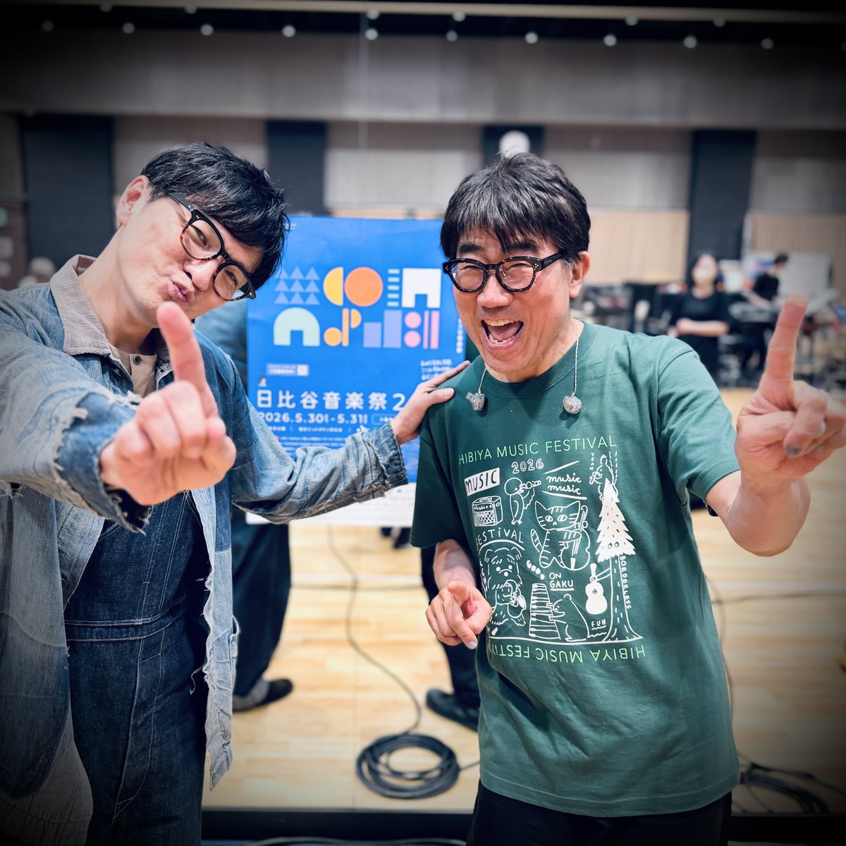 本日は日比谷音楽祭に出演させていただきます！ 森山直太朗は国際