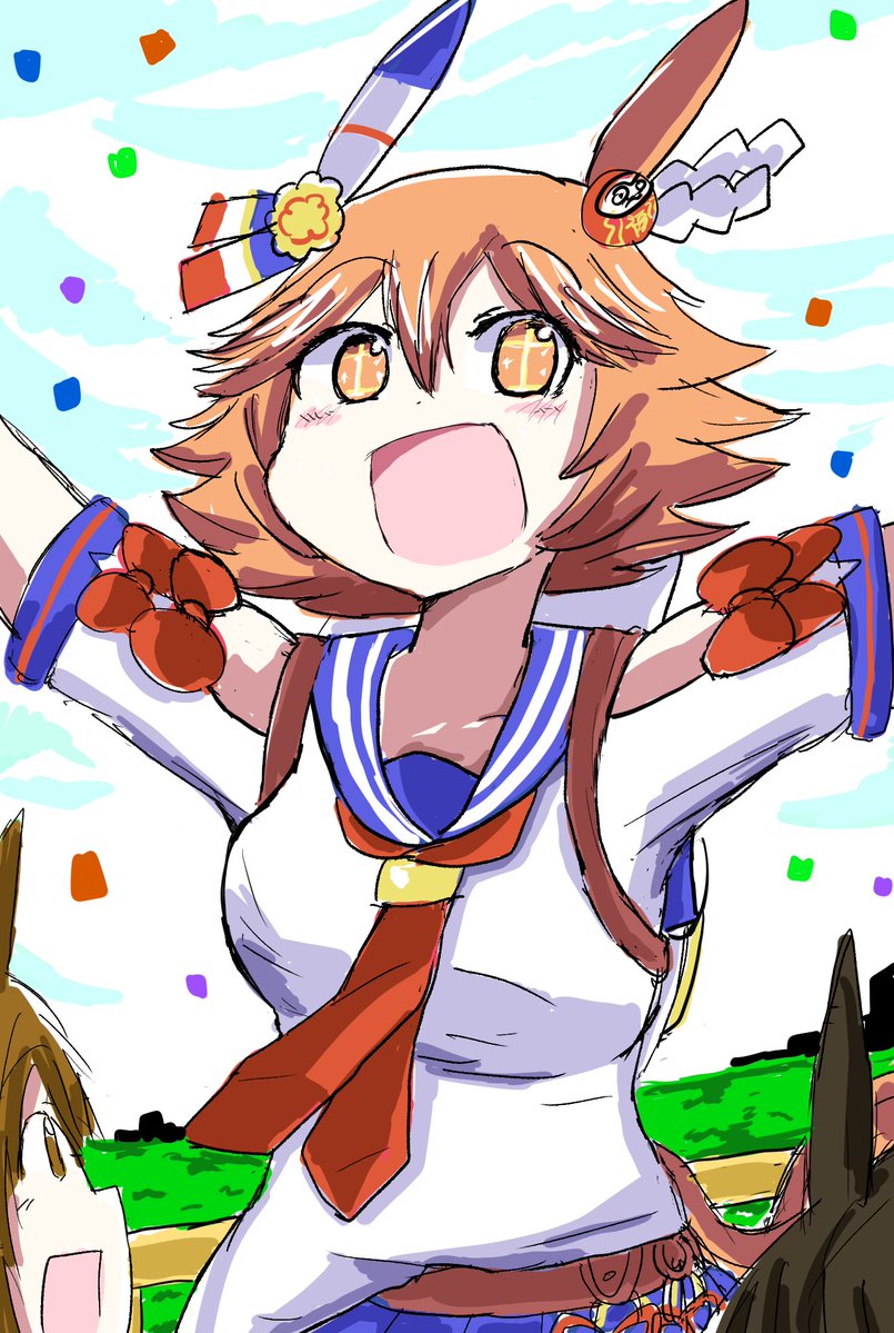 kanan3810's tweet photo. #今月描いた絵を晒そう
マチカネフクキタルだよーー！ https://t.co/9PUHAL2caQ