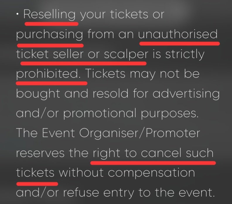 syugacookie's tweet photo. @GoLiveAsia @livenationmy make sure you enforce this for #BTSinKL https://t.co/yS5TPZM3sA