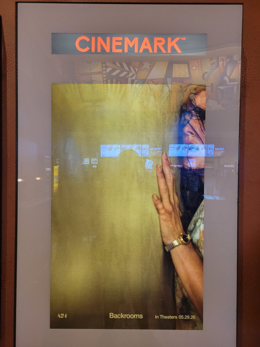 StarchLord's tweet photo. Laptop's been stressing me out and I was invited last-minute to see a movie so uh-

Now Watching: The Backrooms

I'm not too big on horror stuff or anything related to the backrooms but I'll let y'all know what I think later. https://t.co/g2RFiTWXCg