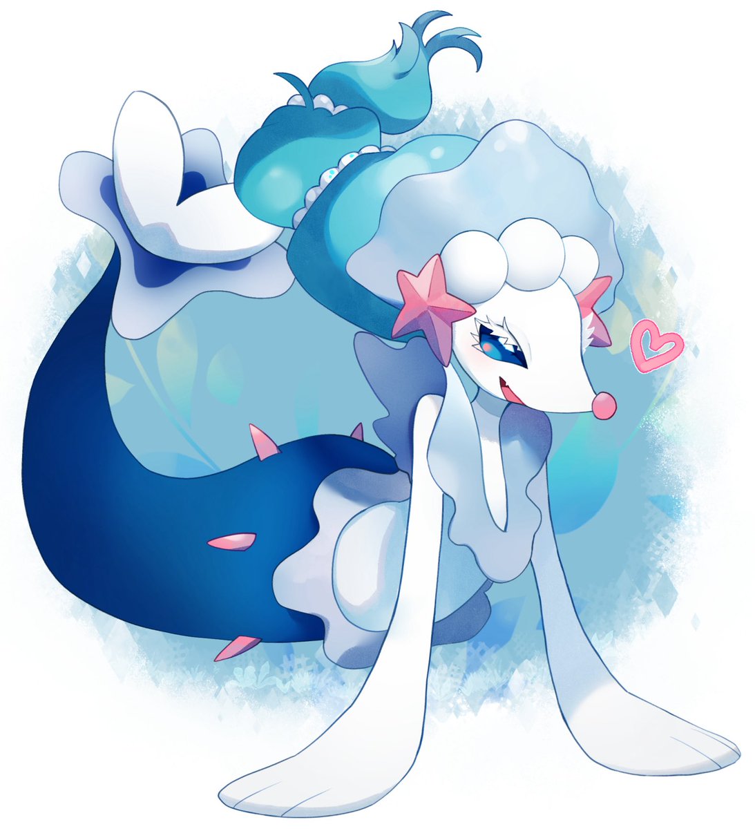 sioriw's tweet photo. アシレーヌのビジュの良さに今更気づきました…🫶
#pokemon #Primarina https://t.co/DMZc1gLUK1