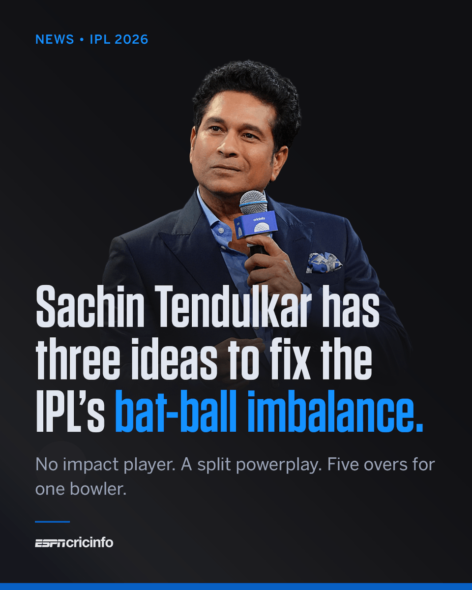 ESPNcricinfo's tweet photo. Agree with Sachin Tendulkar's suggestions? https://t.co/2OGV3VrDEe