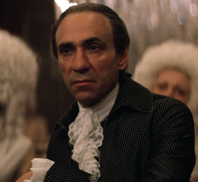 kennixonette's tweet photo. it kills me that irl the age gap between mozart and salieri was like 5 years and then in the film ... https://t.co/H6ZivDs6vl