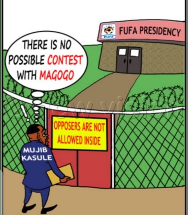 Ivankakemb's tweet photo. @EdgarSWatson @ASheba_Ronah magogo has no standing to chair this meeting unless his being advised by legal dwarfs at FUFA like  Denis Lukambi.

Any amendments of the current FUFA statutes should be done with guidance from @FIFAcom  @CAF_Online under a Normalisation Committee to oversee a revision of all pertinent FUFA Statutes that violate any of the FIFA Statutes. Afterwards, the Normalisation Committee should  revise, conduct and monitor the new FUFA  presidential elections.

@NinyeTabz could the uninvited guests visit FUFA house before this ringfencing meeting?

@Kasuku256 @OgwangOgwang @NCSUganda1 @Damba_Allan @DNyeko @HaroldAtukwatse @FifiPhionaPinky @IvanOjakol @rkabushenga @SantosMwine @BalaamBarugahar @iankiryowa @Sudhirntv