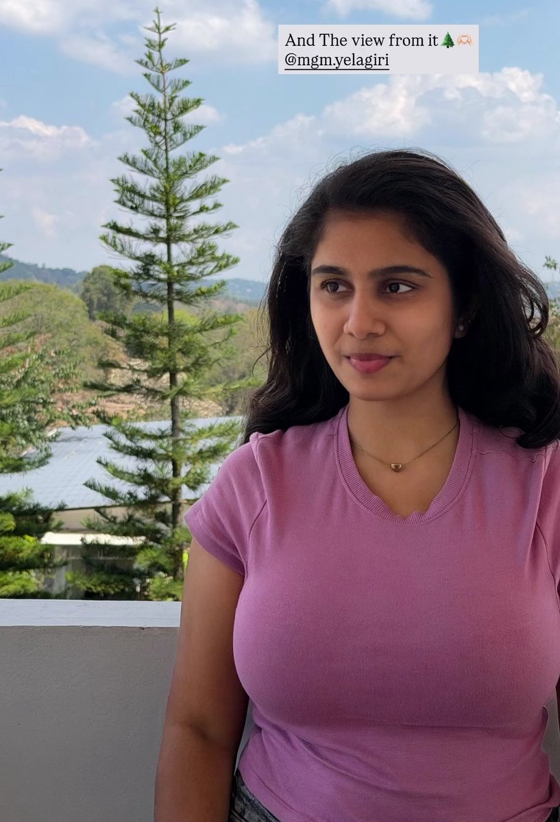 FanforAngel's tweet photo. The view 😍😍😍😍
#JananiVenkat 😍🥰🥰🥰 https://t.co/l3GoG7TpNk