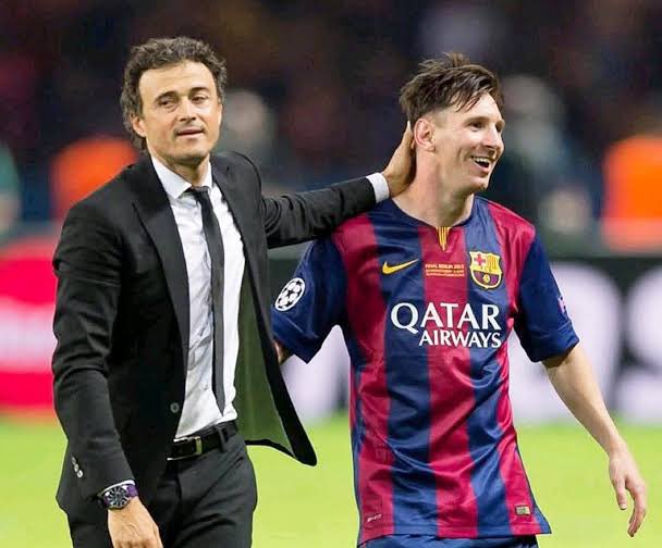 brfutboll's tweet photo. 🚨🗣️ Luis Enrique: “Last year when i won the UCL, the first call I recieved was from Messi &amp; today just as we won the UCL again he was the first one to call and congratulate me again” https://t.co/Fa8q2VVNLQ