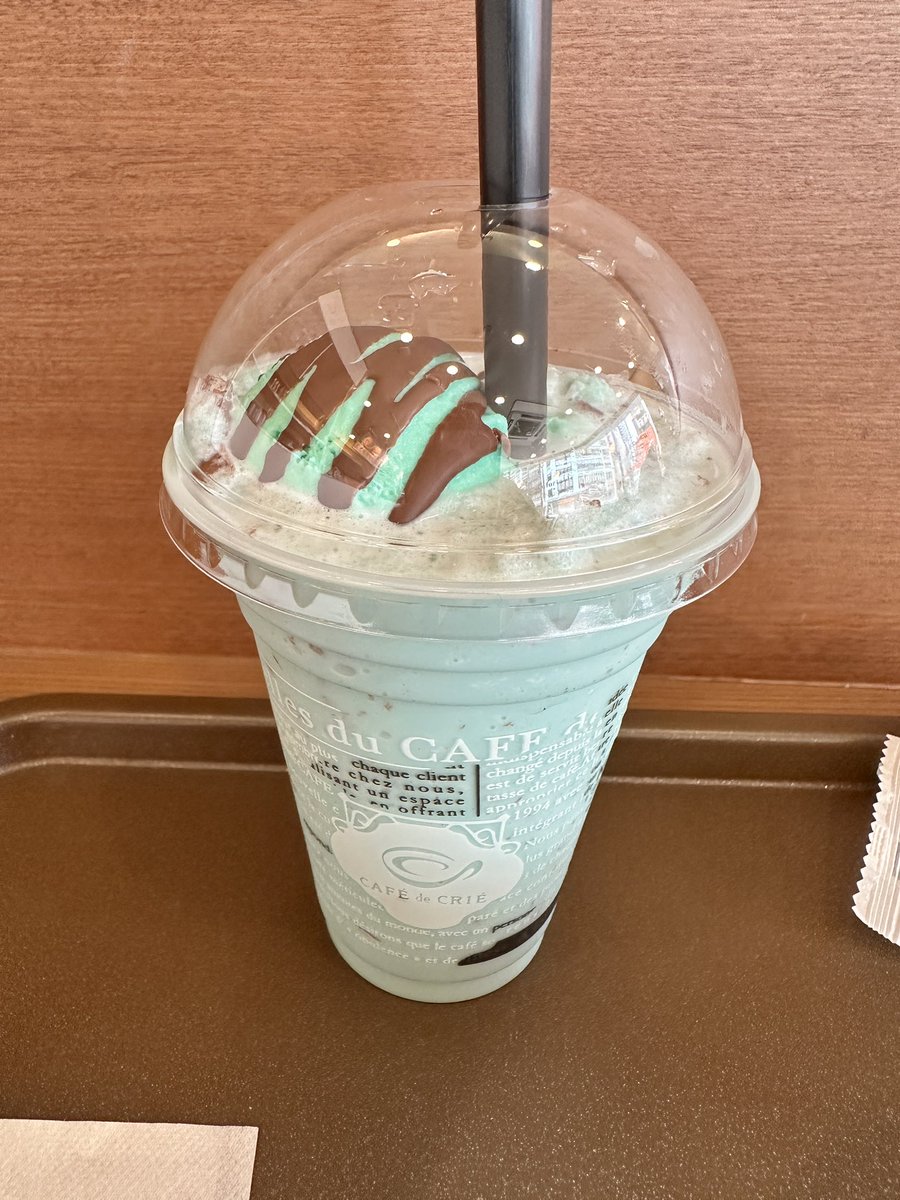 sorairo0908's tweet photo. 今日のチョコミント
暑かったー https://t.co/fM1oldYapn