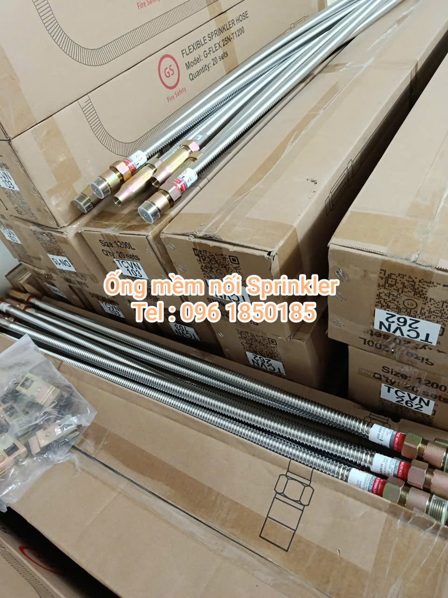 ongmemgflex39's tweet photo. Ống mềm nối đầu phun sprinkler DN20 dài 1200mm FM và UL clearroom, #ongmemgs, #ongmemsprinkler, #daymeminox, #keptrungtam, #kephaiben, #dauphunsprinkler, #dauphunsprinklergs, #daymemgs,  #khopnoimemsprinkler, #gsfiresafety #http://gsfiresafety.com.vn/, https://t.co/T1kifixC3b https://t.co/D3HyNU5eT8