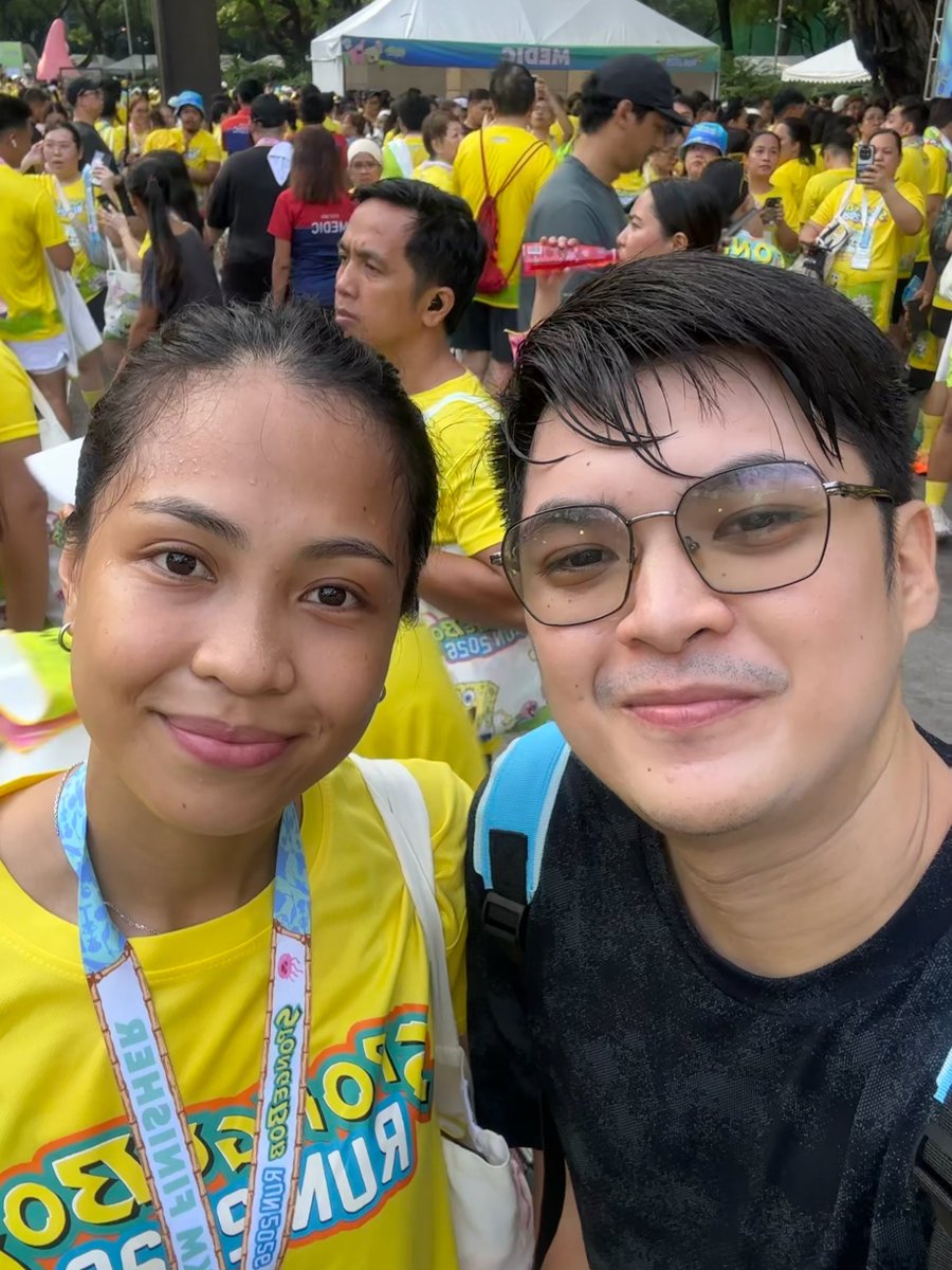 tonitobolt's tweet photo. Nag-good luck pa ako kanina para sa rookie draft mo Egay 🤧 pero syempre support kami sa’yo all the way!!! Love you both ni Joymeeee! 💙💛 #PVL2026 https://t.co/d8mIUgHXgl