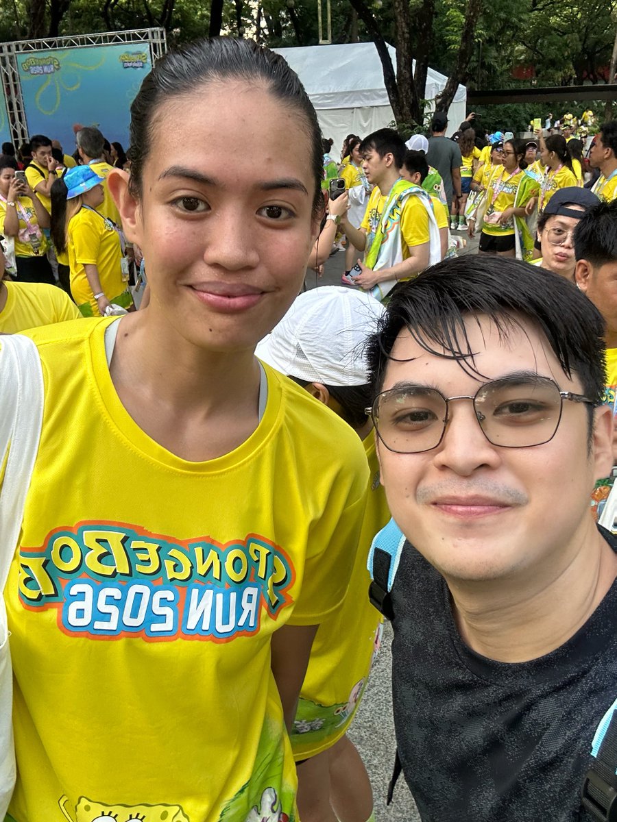 tonitobolt's tweet photo. Nag-good luck pa ako kanina para sa rookie draft mo Egay 🤧 pero syempre support kami sa’yo all the way!!! Love you both ni Joymeeee! 💙💛 #PVL2026 https://t.co/d8mIUgHXgl