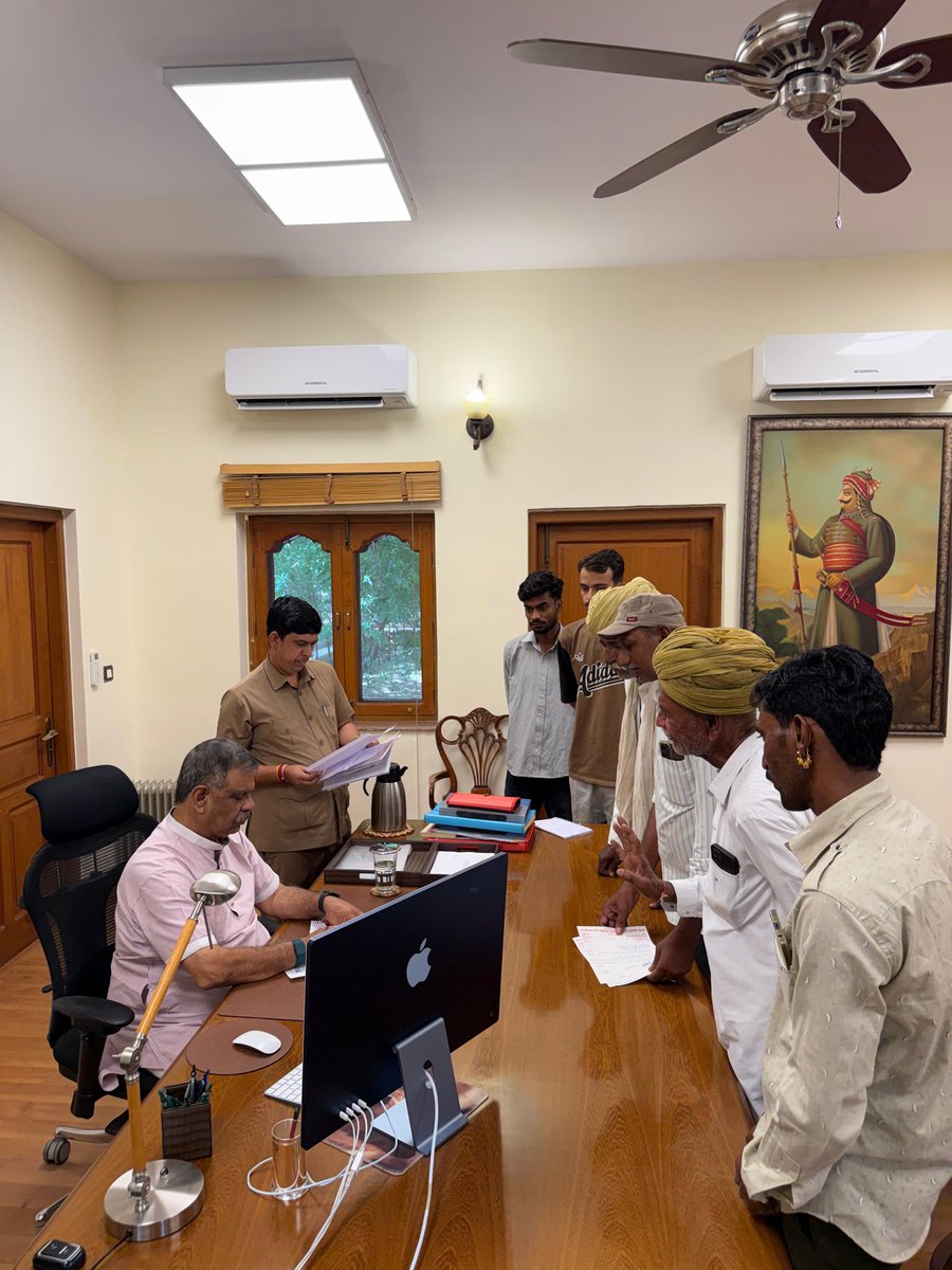 Gajendra Singh Khimsar tweet media
