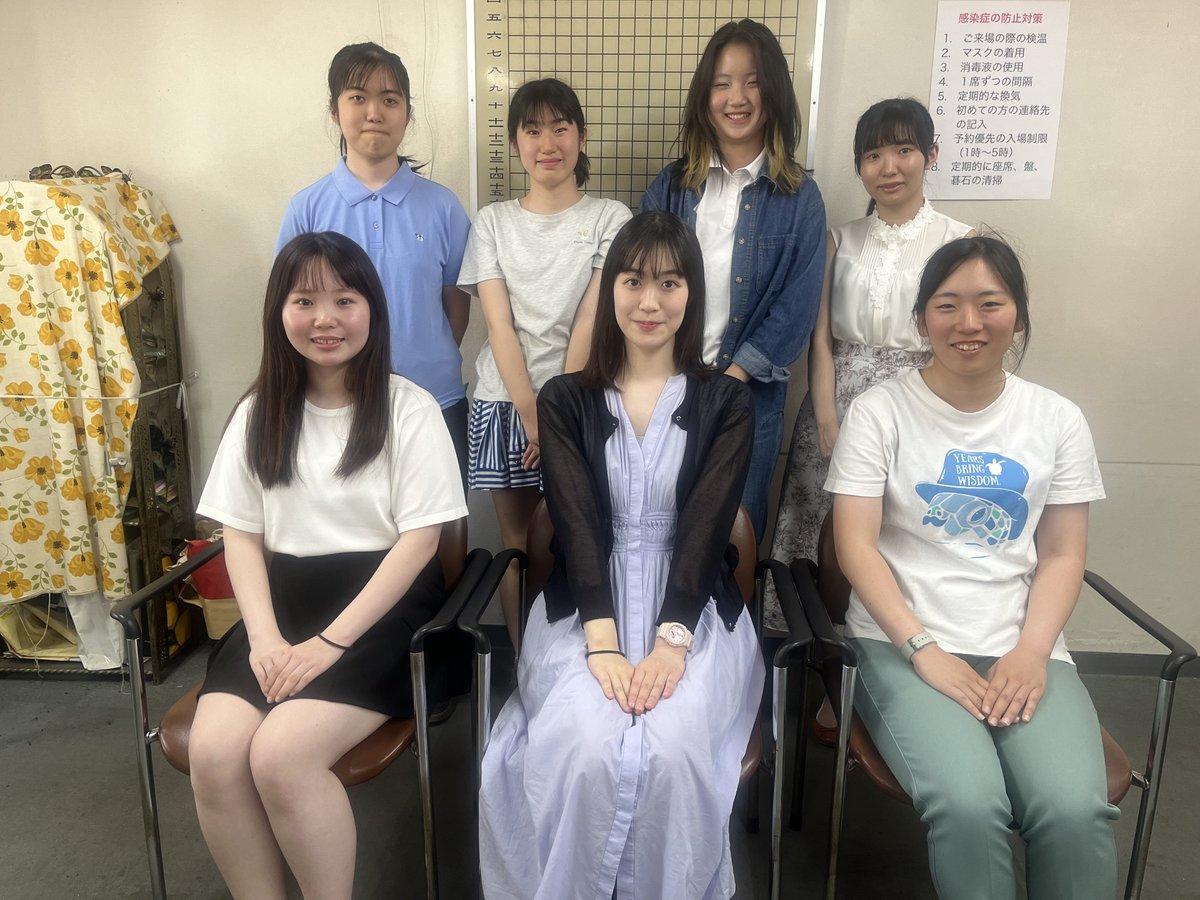 kanto_igo's tweet photo. 令和8年度女子学生本因坊関東予選が終了しました。次の7名の方が8月に行われる本選に出場いたします。

1位：原岡 紗良
2位：芝野 すず
3位：林田 茜
4位：小室 杏花
5位(同率)：孫 皓涵
5位(同率)：長野 優希
7位：佐長 奈生

結果：https://t.co/PLTA8Fil2z https://t.co/nuk9TR27bs