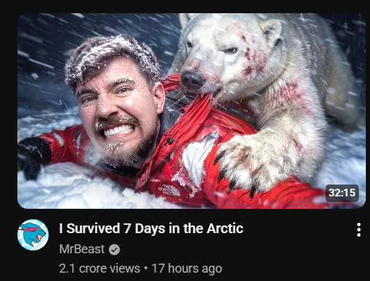 thumbnailninja's tweet photo. This action pose instantly grabs attention🐻‍❄️ https://t.co/PDoOZ3MoVV