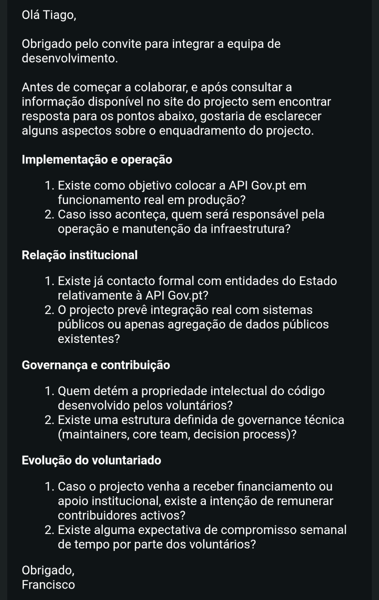 fiskolini's tweet photo. @O_Filho_Tirano @fodaille Não relacionado com Francesinha, só para mostrar a honestidade de uma ervilha do C-level, CTO, CEO, CFO Tiago Pita.
Estou a ouvir grilos desde então, e sem possibilidade se ver as suas publicações https://t.co/Jue1mDRSDC