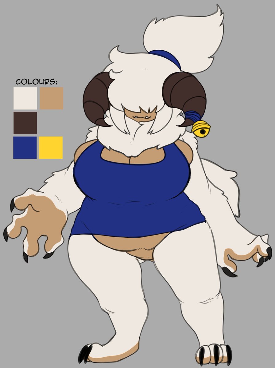 InvaderKatz's tweet photo. @cakurushi could you maybe draw my yeti girl.. that'd be nice maybe https://t.co/V8vKGV1KoN