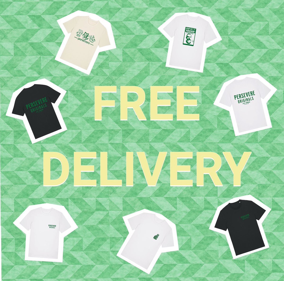 PersevereOG's tweet photo. Last chance to get FREE DELIVERY on all orders! 🚛

Available until midnight tomorrow 💚

https://t.co/HstI73REBg https://t.co/hkz4n7CFge
