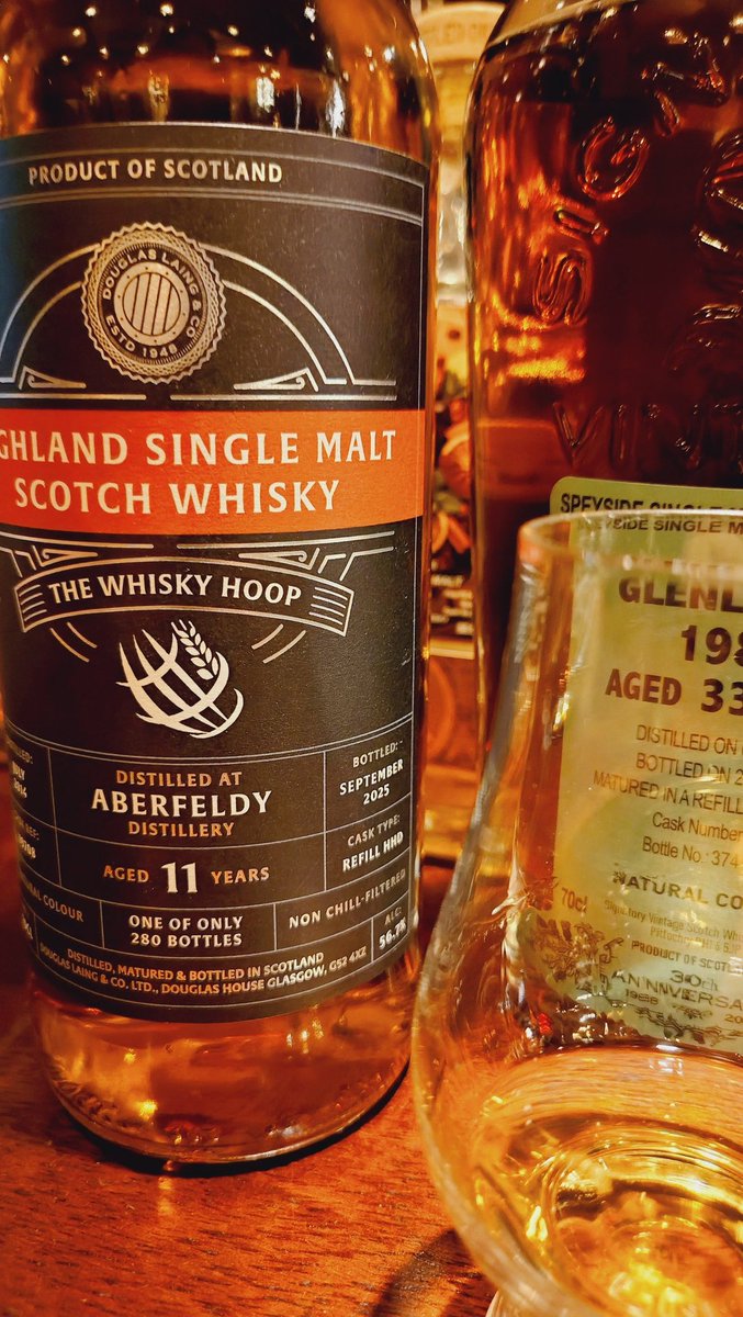 KYoidore's tweet photo. そう言えば昨日飲んだの
バンクのこのカスクストレングスは良いねー
オフィはシェリー系苦手な私だと15年18年はつらいのでありがたし
アバフェルディもとてもとても良きっ
ソーダにしてもいけそうだけど、どちらかと言うと氷無し水割りかな？
今度してみよう https://t.co/MRPjTTkNtK