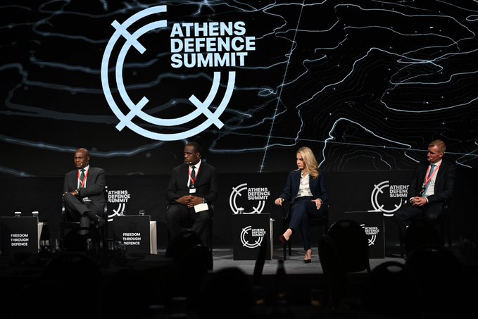 AthensDefence's tweet photo. Africa is emerging as a decisive theatre in the global security architecture. “Africa’s Security Horizon — Sovereignty, Stability, and Strategic Competition” examined the evolving interplay between security, state capacity, and external strategic interests across the continent. https://t.co/LNfUd1CFL4