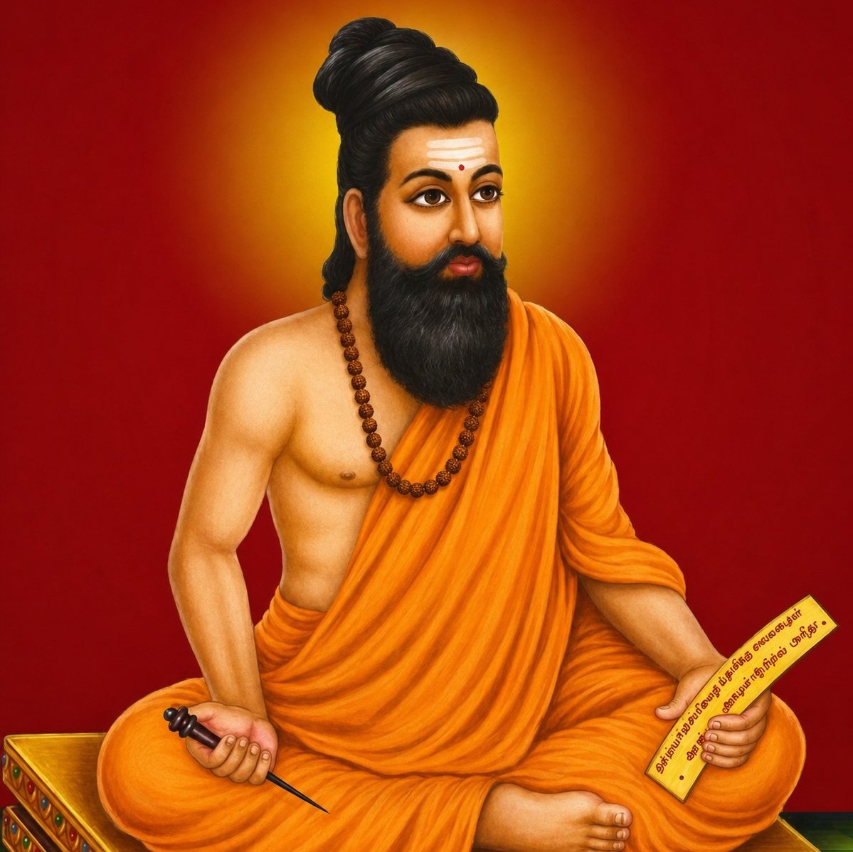 AngryIndian_1's tweet photo. @VelmuruganTVK Thiruvalluvar is Hindu. https://t.co/VFtUZaa9JW