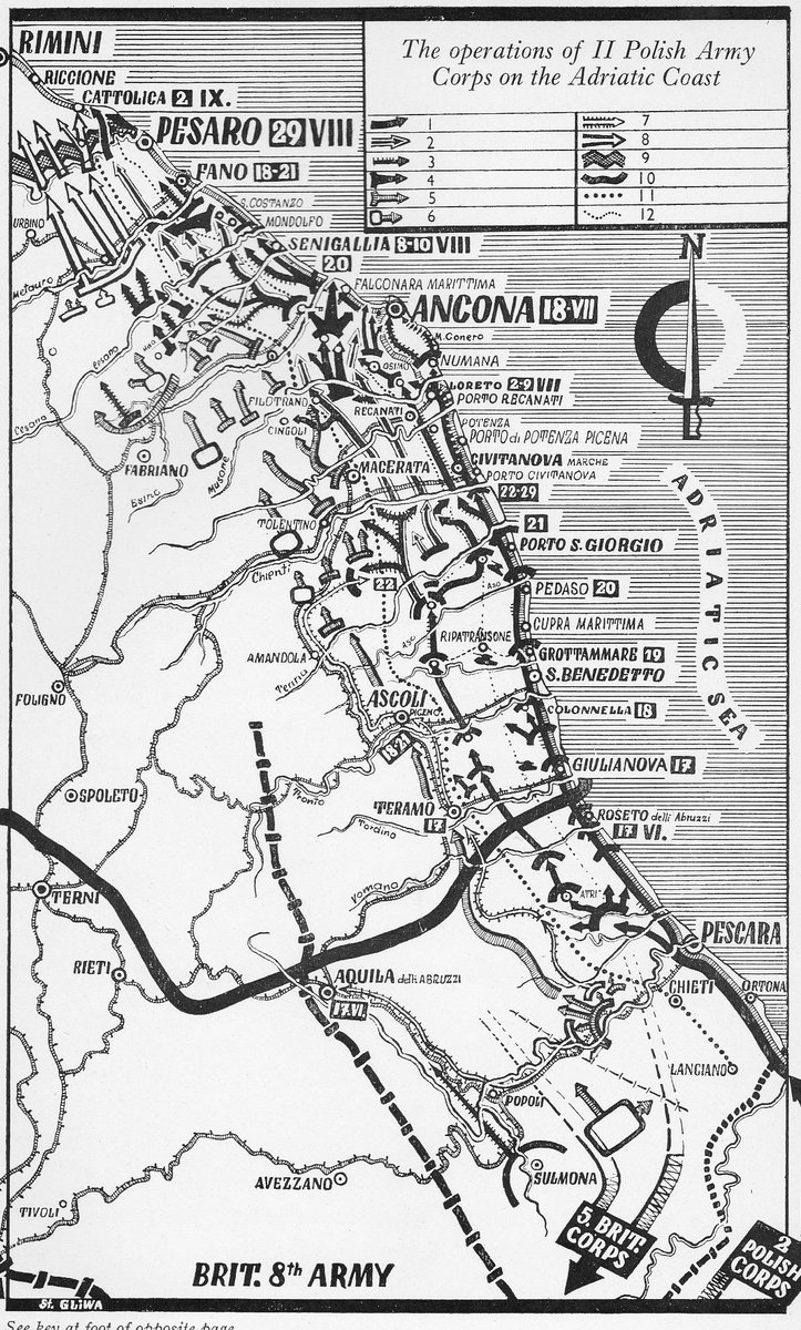MJBudzinski's tweet photo. 1944 ITALY  The operations of II Polish Army Corps on the Adriatic Coast https://t.co/aM3lvPH9QS