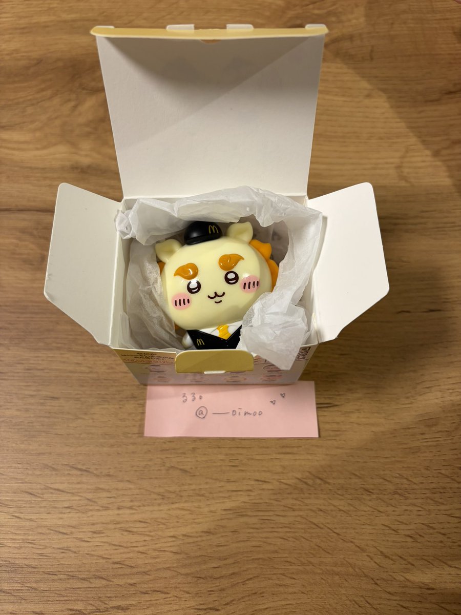_____oimoo's tweet photo. ちいかわ マクドナルド ハッピーセット 
交換希望

【譲】シーサー
【求】うさぎ
(うさぎを買取させていただける方も
並行して探しております。)

郵送でのお取引希望💌
検索からもお気軽にお声掛けください🙇🏻‍♀️

 #マック #マクド #ちいかわ https://t.co/pemXpo3t8o