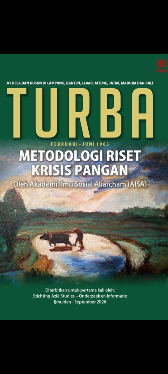 ARKusumabrata's tweet photo. Ini yang membedakan PKI dengan partai² lain. PKI bikin sekolah tinggi sendiri untuk membekali kader-kadernya langsung turun ke rakyat untuk riset penelitian.

Riset-riset itu sempat tercecer pasca-genosida 1965, dan akhirnya dibukukan di tahun ini! https://t.co/tqmRX6Fo8J