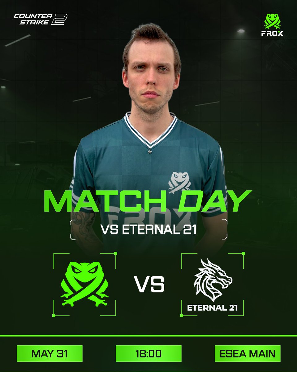 FROX_gg's tweet photo. Nur noch 6 Wins zum Advanced Aufstieg, Traum lebt!🤡

Und natürlich wieder mit wundervoller In-Eye von @syncDcs🐸✊

⏰18:00
🆚@Eternal21_cs 🇫🇮
📺ttv/syncD https://t.co/2rwNK6Endp