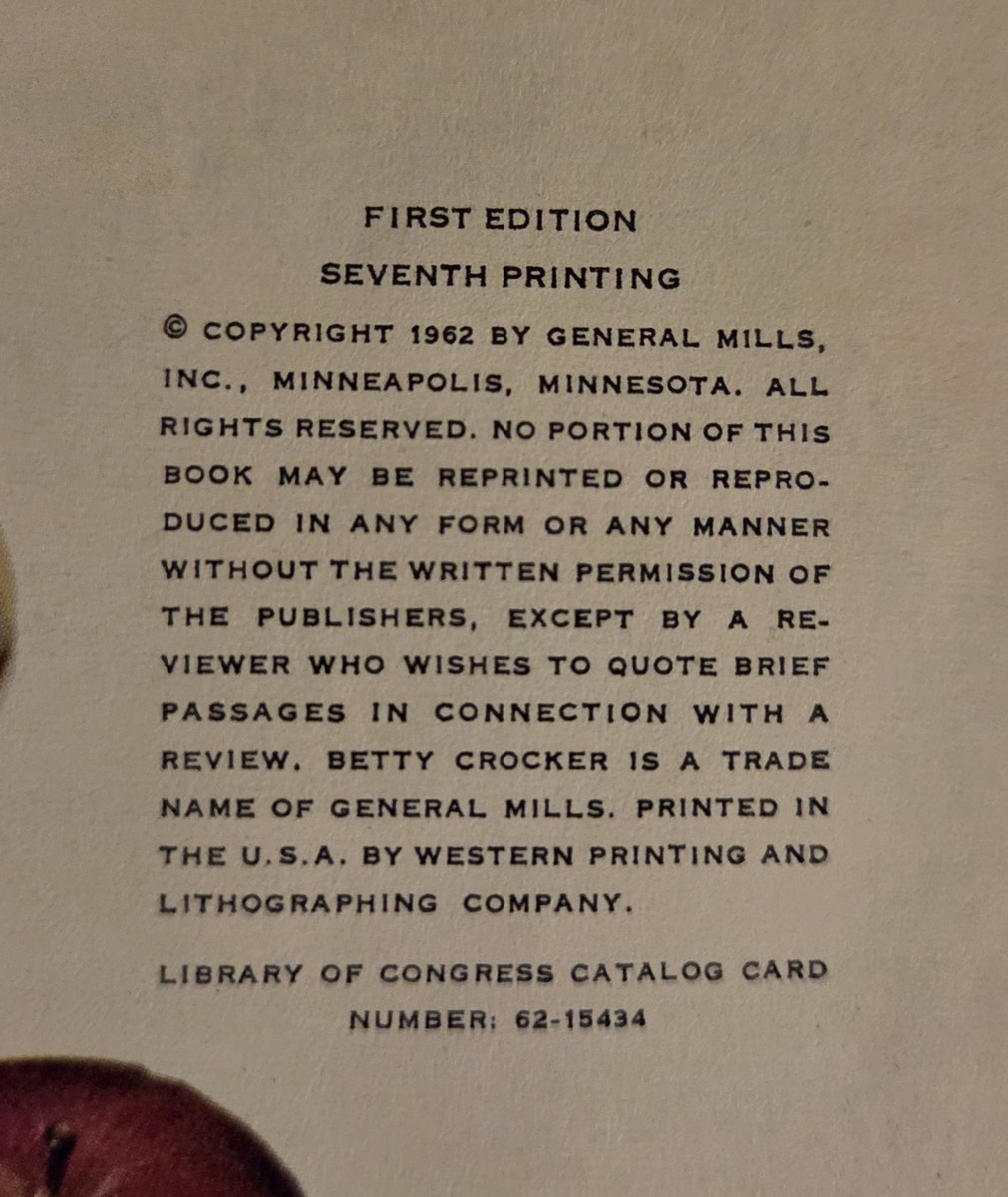 Rickylem2's tweet photo. They Have To Tell Us Who They Are 
All Print On This Cook Book Is Original &amp; Printed, nothing was added this is the exact way it was printed in 1962. As I was unpacking a box of things given to me from a elder cousin my eyes went directly to it do you see ? https://t.co/W4D8rfdfXC