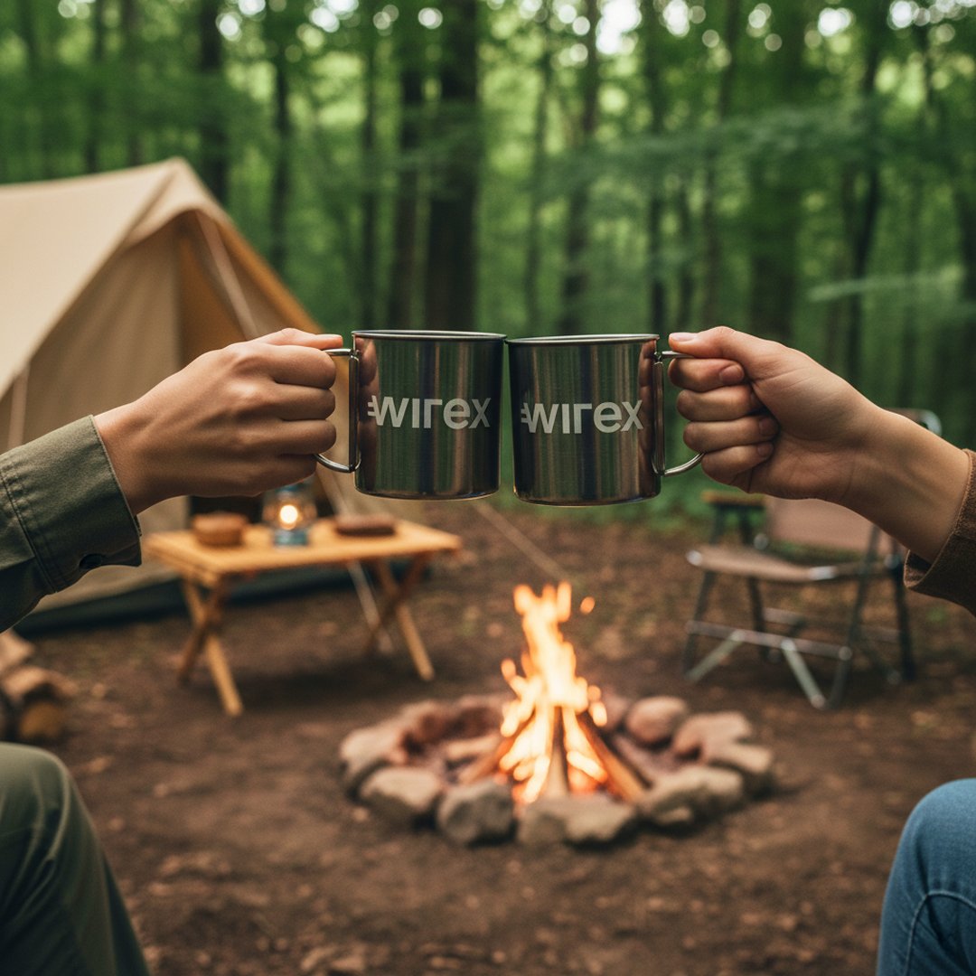wirexUK's tweet photo. Good company, great moments with Wirex 🏕️ https://t.co/trLmA4JlFq