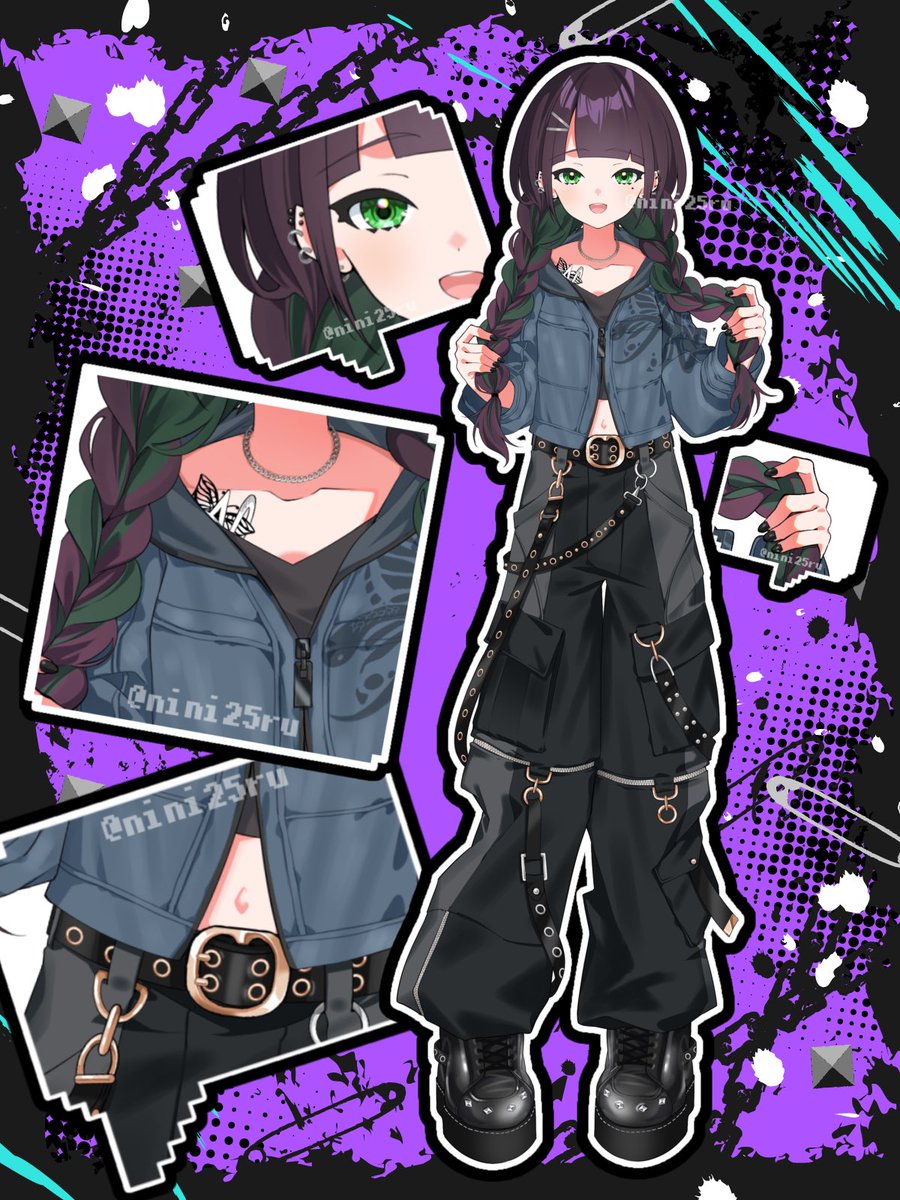 芥田濁.┆͓̽立ち絵出たよ‼️ tweet media
