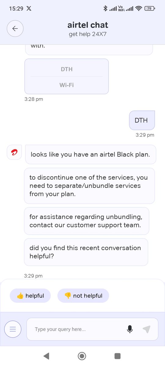 RJDGUPTA's tweet photo. @airtelindia Clearly ur chatbot does not work can I please have the no to speak to a human. https://t.co/BMw1nJVxZJ