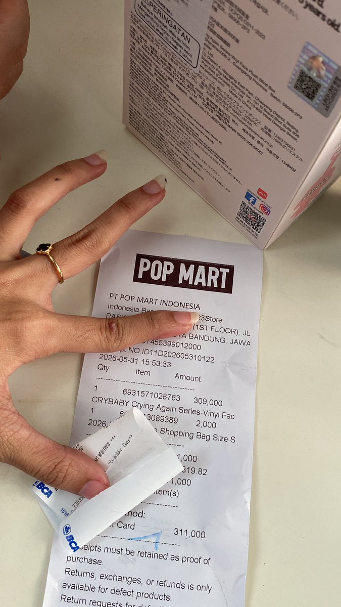 thiscunaaaa's tweet photo. WTS POPMART CRYBABY what a frog 

bisa oyen harga tertinggi angkut

BARU BANGETTT DI BUKA 

#zonauang #popmart https://t.co/EQvL5ibI1t