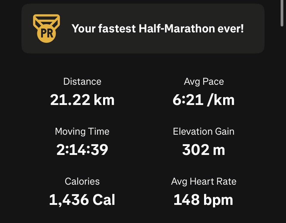 EamonnBarden's tweet photo. First ever half marathon https://t.co/sKtF1mZ4so