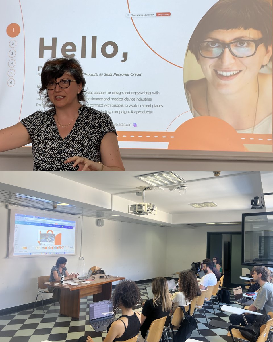 Comunica_Media's tweet photo. 𝐂𝐎𝐌𝐔𝐍𝐈𝐂𝐀𝐙𝐈𝐎𝐍𝐄, 𝐏𝐔𝐑𝐏𝐎𝐒𝐄 &amp; 𝐒𝐓𝐑𝐀𝐓𝐄𝐆𝐈𝐀📚

🎙️ La settimana di lezioni del @Comunica_Media  si è conclusa con Giorgia Pavia, Responsabile Marketing e Prodotto di Sella Personal Credit.
➡️Leggi i dettagli in descrizione delle foto. https://t.co/OQh3OQKlPp