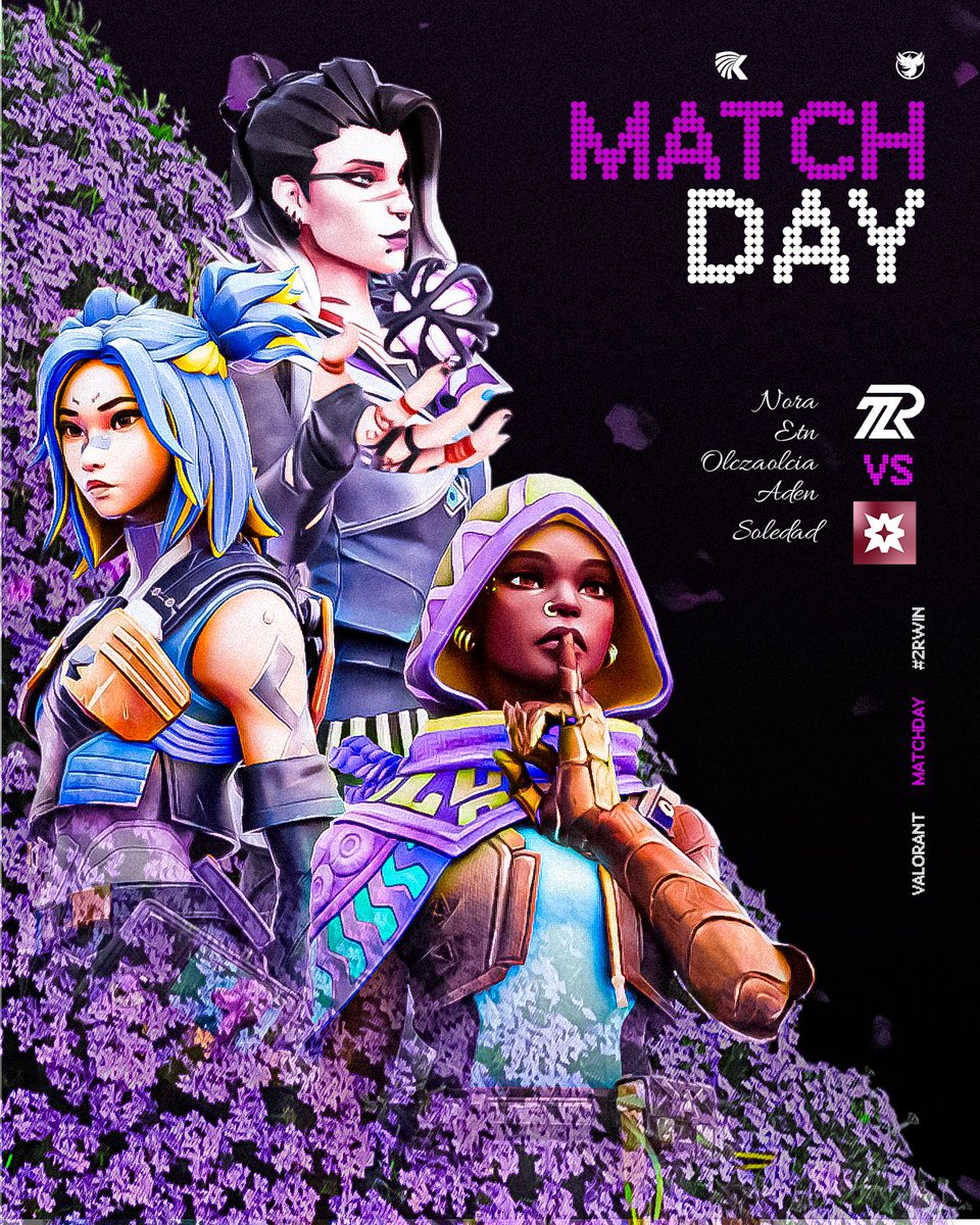 2R_Esport's tweet photo. Artemis Match 5 🏆
Premier match de cette deuxième journée !
🆚 #AZRising
🎥 https://t.co/8FSrM55Bm6
🕰️ 13H00 https://t.co/WEa9HbXwYE