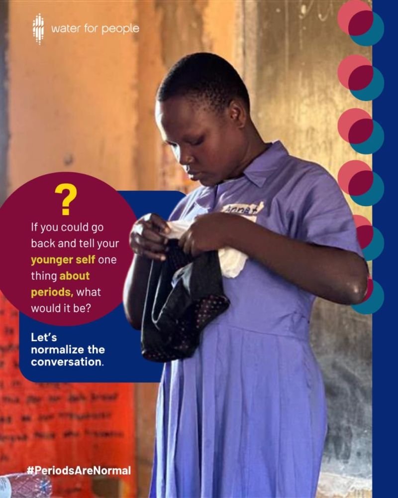 ssojo81's tweet photo. “Your period is not something to fear, hide, or feel ashamed of. It is normal — and you deserve care, knowledge, and support.” - @CateNimanya, Regional Director, Africa @Water4PeopleUG #PeriodFriendlyWorld https://t.co/0g2yb7CweB